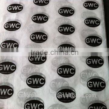 Custom design cheap price printed customized logo tissue paper