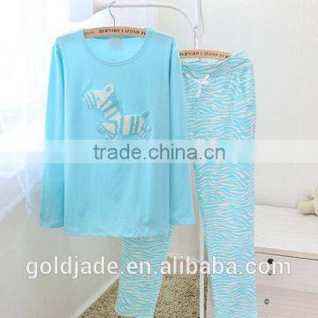 2015 New Homewear With Embroidery Design,summer Long Sleeve Sleepwearblank Homewear for Embroidery Shorts Soft Cheapest Homewear photo-4