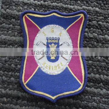 2016 China High Quality Fancy Custom Cheap Woven Patch With Iron on Backing photo-5