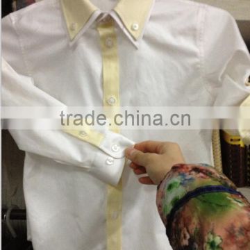 STOCK Double collar dress shirts for boys fashion boy's shirts