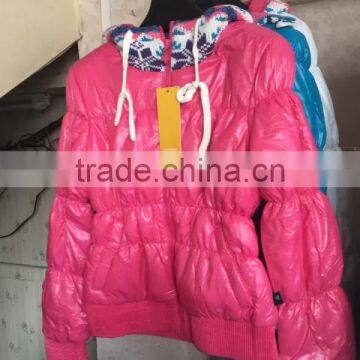 GZY Down Jacket Women Good Qualitmixed Coat High Quality Light Weight Whoelsale Guangzhou 2017 Stock Wearble Warm photo-5