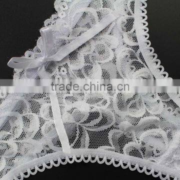 Stock Fashion Intimates Briefs Women Sey Full Lace Transparent Underwear Thongs Lingerie Underwear Summer Style Girls G-Strings photo-5