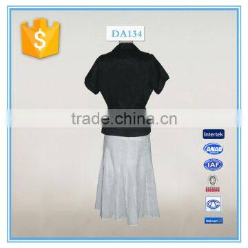 V Neck Designs For Ladies Suit Skirt And Blouse Pictures Of Design Skirt Suit photo-2