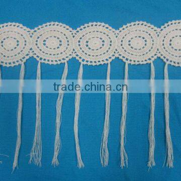 crochet cotton lace trim for garment
