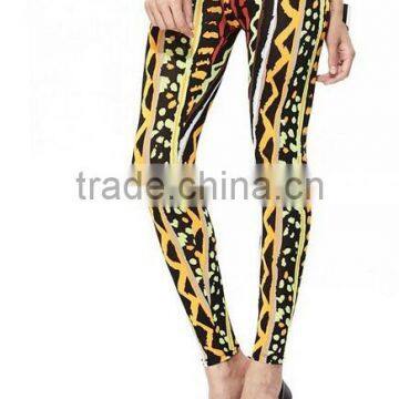 newest design ladies tribal print leggings