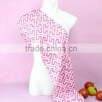 2017 Fashion Spring Cotton Greek Key Scarf Women Petti Scarf photo-4