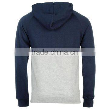 Custom Designs Two Color Plain Cotton Hoodie For Men photo-6