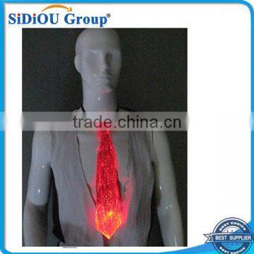 Latest design high quality gift led luminous mens neck ties