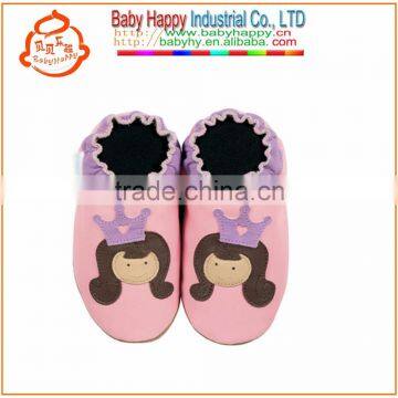 Leather Material Baby Walker China Shoes for Baby Crib Shoes photo-3