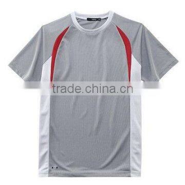 Hot Sell Crewneck Polyester Sports t shirts For Men With Custom Service