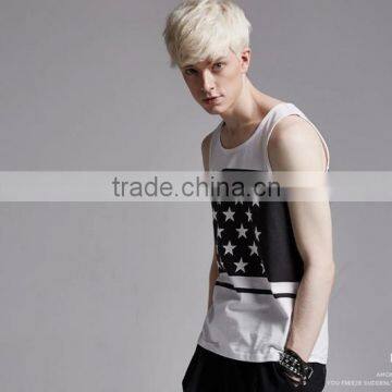 2016 New Fashion Tops Custom Men Printing Tank Top photo-2