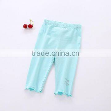 Wholesale New Slim Cotton 3/4 Kids Girls Leggings photo-5