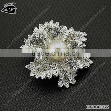 Rhinestone brooches for clothing rhinestone brooch for wedding invitation