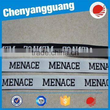 65 polyester 35 cotton fabric with jacquard men underwear webbing