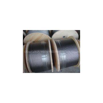 Marine galvanized steel rope hot dipped galvanized steel wire ropes