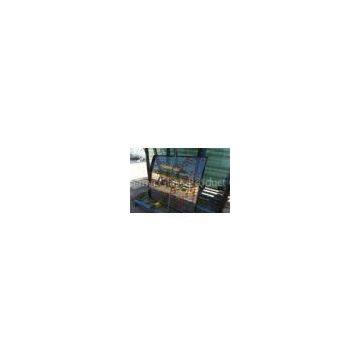 4mm 5mm 6mm Double Curved Tempered Glass Panels For Exhibition