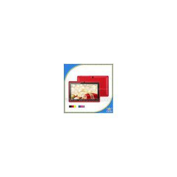 512MB/4G multi touch capacitive screen dual cameras Tablet PC