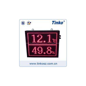 Tinko Digital Dot Matrix Date-time Wall Clock With Infrerad Remote for Office