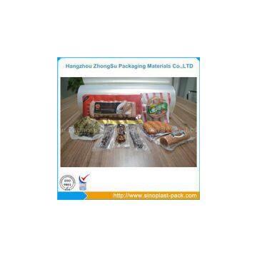 Vacuum packaging film for better preservation of food