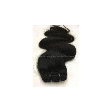 factory price body wave virgin remy cutilce brazilian human hair weft