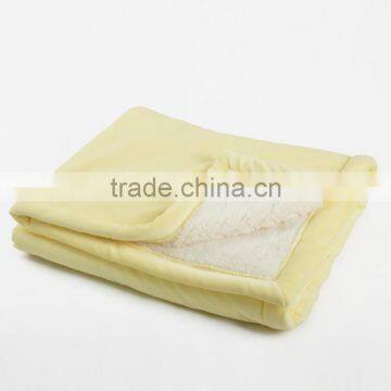Cheap Wholesale Custom Thick Heavy Fleece Throw Blanket photo-3