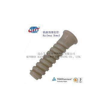 Railway Screw Dowel For Metro, Factory Supplied Railway Screw Dowel, Railway parts supplier Railway Screw Dowel