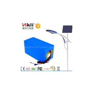 Solar street light usage 70ah high power storage 48v lithium ion batteries
