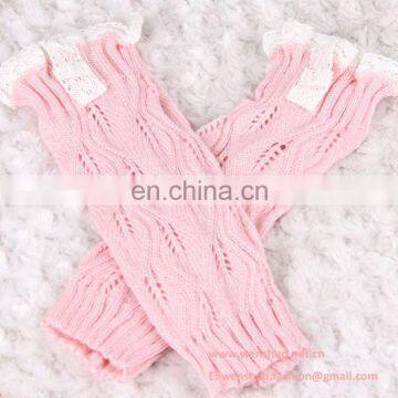 Wholesale Western Cute Young Girls New Lace Knitted Socks photo-4