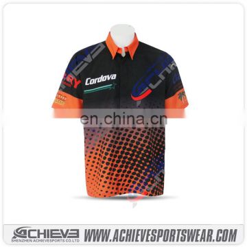 pit shirt / blank pit crew shirts wholesale