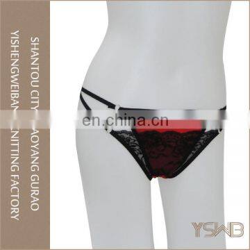 High quality G-string lace hipster girls sexy wear panties
