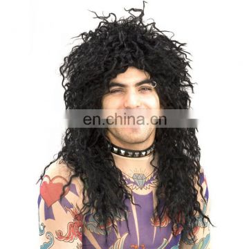 Adult Male Cheap Synthetic 80s Rock Star Party Wigs HPC-0093