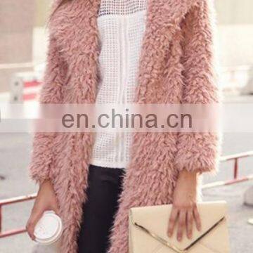 Women Faux Fur Long Coat