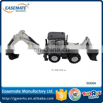 Alloy Construction vehicles Scale 1/50 White Two-way Forklift Model