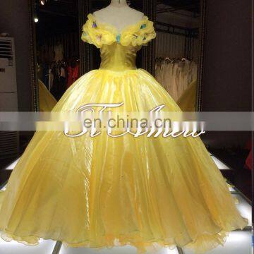 Cinderella Princess Floor-length High Quality Sexy Wedding Evening Dresses/charming Attacted Eyes See Back Wedding Evening Dress photo-3