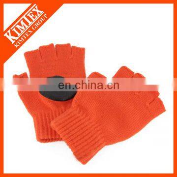 Promotional acrylic custom knit fingerless gloves