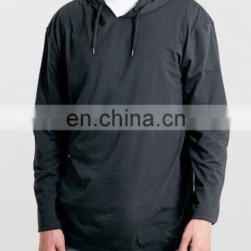 long sleeves Elongated Hoodies - fashion Elongated zipper Hoodies - custom Elongated pullover -