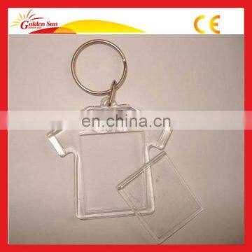 Promotional Cute Blank Plastic Acrylic Clear Keychain