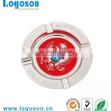 Souvenir Decoration Custom Metal Mini Portable Ashtray