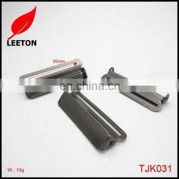 Factory supply 50mm metal black adjustable slide buckle