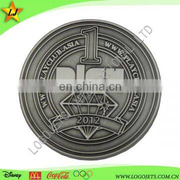 Beautiful design advertising Double Tone Available Plating coin