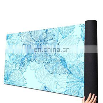 Unique custom print kids suede natural rubber yoga mat