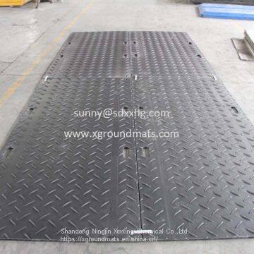 Durable HDPE Plastic Road Mat Mobile Ground Protection Mat photo-3