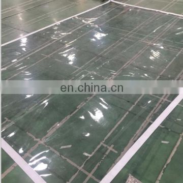 12' x 12' Clear Vinyl 20 Mil Tarp,PVC Clear Vinyl Tarp