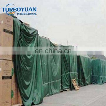 Dark green waterproof pe plastic poly tarps plastic tarpaulin insulation for equipment covering