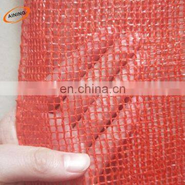 Hebei factory PP/PE woven mesh bag with logo