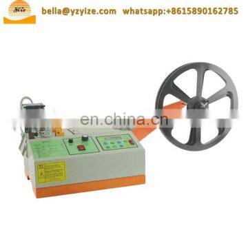 Fabric Tape Satin Ribbon Cutter RVC Roll Webbing Cutting Machine photo-5