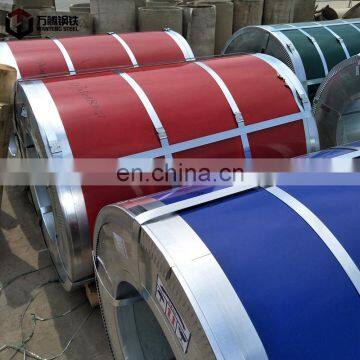26 Gauge 0.55mm Dx51d+Az RAL Color Coated PPGI Prepainted Steel Coil
