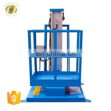7LSJLI Jinan SevenLift 10m Aluminum Personnel Hydraulic Aerial Elevated Work Platform Boom Lift Capacity 125kg