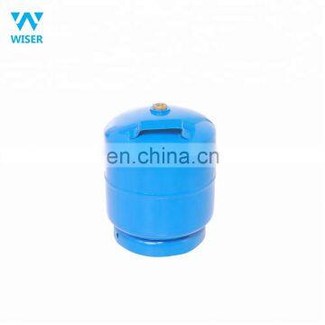 DOT CE ISO4706 3kg 7.2L Empty Lpg/propane/butane Gas Cylinder/tank/bottle Africa for Cooking Camping BBQ Kitchen photo-4