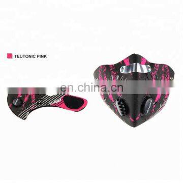 Unisex sports cycling breathable mask dust smog protective half face neoprene mask